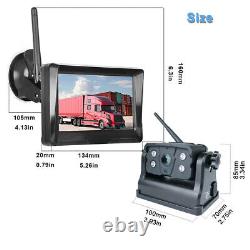 5 Wireless Car Monitor Portable Magnetic Reversing Rechargeable Backup Camera