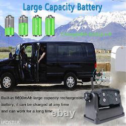 5 Wireless Monitor Magnetic Car Rear View Backup Reversing Camera System for RV