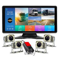 5ch 10.36 Touchable Monitor DVR 1080P Rear view Reverse Backup camera For Truck
