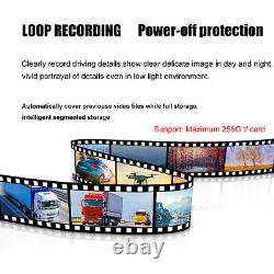 6ch 10.36 IPS Monitor DVR AHD 1080p Camera for Truck BUS Bus Rear View Reverse
