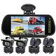 7mirror Monitor Windscreen Suction 4x4pin Side Rear Reversing Cameras For Truck