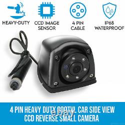7Mirror Monitor Windscreen Suction 4x4PIN Side Rear Reversing Cameras For Truck
