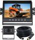 7 1080p Ahd Wired Reverse Rear View Backup Camera System Tractor, Skid Steer