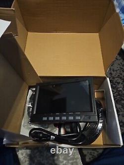 7 1080P AHD Wired Reverse Rear View Backup Camera System Tractor, Skid Steer