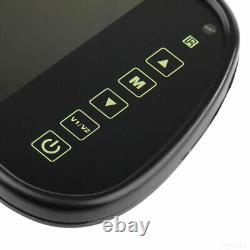 7'' Car Rear View Mirror Monitor HD Reverse Backup Camera For jeep JK 2007-2018
