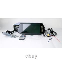 7 Car Rear View Monitor Backup Camera For Caravan Trailer Reversing Suction Cup