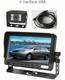 7 Color Lcd Reversing Monitor & 120° View Ccd Rear View Camera Night Vision
