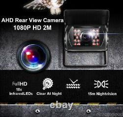 7'' DVR Monitor 1080P 4 Side Rear Backup Cameras Reversing for Truck/Trailer/RV