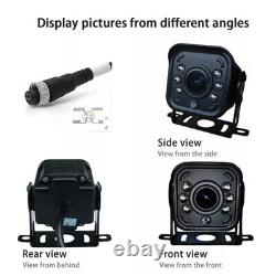 7 DVR Monitor Rear Side View Backup Camera 1080P Reverse for RV Tractor Truck