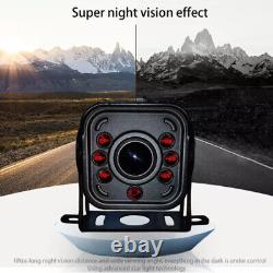 7 DVR Monitor Rear Side View Backup Camera 1080P Reverse for RV Tractor Truck