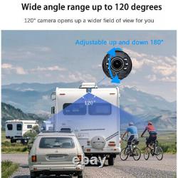 7 DVR Monitor Rear Side View Backup Camera 1080P Reverse for RV Tractor Truck