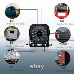 7 DVR Monitor Rear Side View Backup Camera 1080P Reverse for RV Tractor Truck