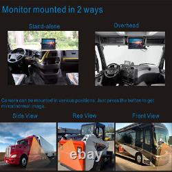 7 DVR Monitor Rear Side View Backup Camera 1080P Reverse for RV Tractor Truck