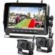 7 Digital Wireless Monitor Dvr Backup Camera X2 For Caravan Rear View Reverse