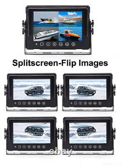 7 HD Rearview Reverse 1080P Camera Waterproof Heavy Duty Mining Industrial Boat