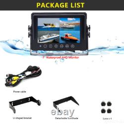 7 HD Rearview Reverse 1080P Camera Waterproof Heavy Duty Mining Industrial Boat