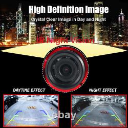 7 Mirror Monitor Brake Light Backup Camera For GMC Savana Chevy Express Reverse