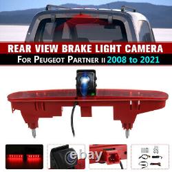7 Mirror Monitor Brake Light Backup Camera for Peugeot Partner Citroen Berlingo