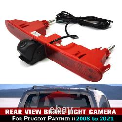 7 Mirror Monitor Brake Light Backup Camera for Peugeot Partner Citroen Berlingo