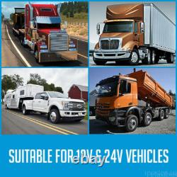 7 Monitor 3ch Video In 2ch Audio In+4PIN CCD Rear View Reversing Camera Truck