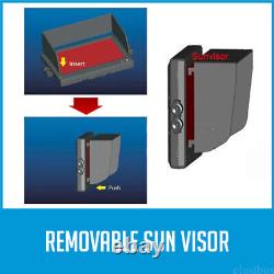 7 Monitor 3ch Video In 2ch Audio In+4PIN CCD Rear View Reversing Camera Truck