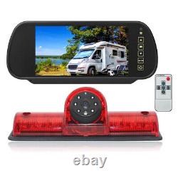 7 Monitor IR Reversing Rear View Backup Camera For Nissan NV 1500 2500 3500 Kit
