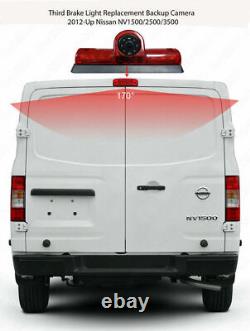 7 Monitor IR Reversing Rear View Backup Camera For Nissan NV 1500 2500 3500 Kit