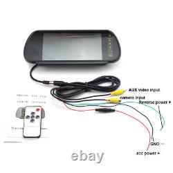 7 Monitor IR Reversing Rear View Backup Camera For Nissan NV 1500 2500 3500 Kit