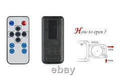 7 Quad Monitor 4PIN 2x Color Rear View Reversing Camera 12-24V For Truck Camper