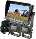 7 Rear View Backup Reverse 2-camera System For Skid Steer, Box Truck, Van, Rv