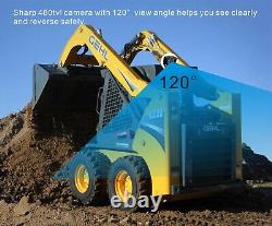 7 Rear View Backup Reverse 2-camera System For Skid Steer, Box Truck, Van, Rv