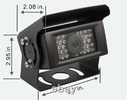 7 Rear View Backup Reverse Camera System For Skid Steer, Rv, Forklift, Heavy Truck