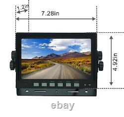 7 Rear View Backup Reverse Camera System Waterproof For Skid Steer, Rv, Trucks