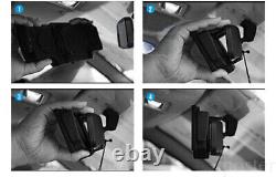 7 Rear View Mirror Monitor 4PIN Dual Joint CCD Color Reversing Camera For Truck
