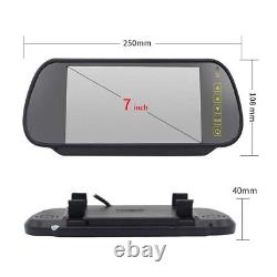 7'' Rear View Reverse Camera Mirror Monitor For Opel Vivaro Renault Trafic 2014