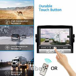 7 Touch Screen Monitor DVR 128GB 1080P Rear View Reversing Camera For Truck Bus