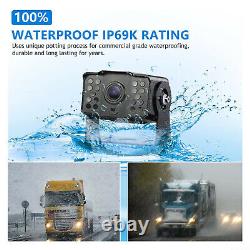 7 Touch Screen Monitor DVR 128GB 1080P Rear View Reversing Camera For Truck Bus