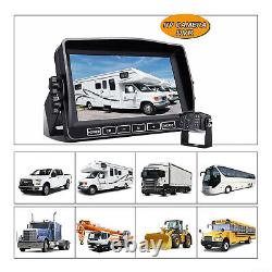 7 Touch Screen Monitor DVR 128GB 1080P Rear View Reversing Camera For Truck Bus