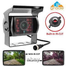 7 split Monitor DVR 4 Rear View Backup Camera System For Semi Box Truck RV