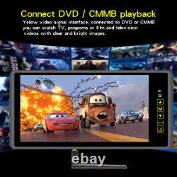 9 12-24V LCD Full-time Rear View Monitor Car Reverse Night Vision Backup Camera