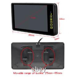 9 12-24V LCD Full-time Rear View Monitor Car Reverse Night Vision Backup Camera