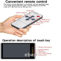 9 12-24V LCD Full-time Rear View Monitor Car Reverse Night Vision Backup Camera