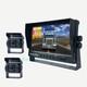 9 Dvr Record Monitor + 2x Hd 1080p Rear View Backup Camera Kit Rv Truck 10m20m