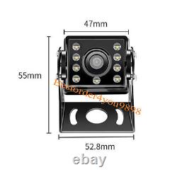 9 IPS 4CH Split Monitor+ 4 x 4Pin AHD 1080P Car Rear View Backup Camera SD DVR