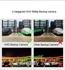 9 IPS Rear View DVR Monitor + AHD 1080P 8 LED Backup Camera RV Bus Truck 5m/15m