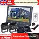 9 Monitor 2x4pin 800tvl Rear View Reversing Camera 10m Kit For Truck Caravan Rv