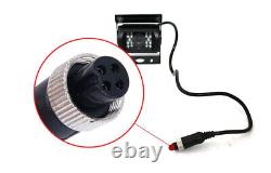 9 Monitor 2x4PIN 800TVL Rear View Reversing Camera 10m Kit For Truck Caravan Rv