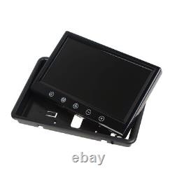 9 Monitor 2x4PIN 800TVL Rear View Reversing Camera 10m Kit For Truck Caravan Rv