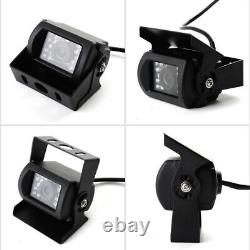 9 Quad DVR Monitor Rear View Backup Camera Reverse for Truck Bus Trailer RV Car