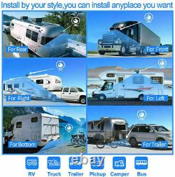 9 Quad Monitor DVR Recorder 1080P Rear View Reversing Camera for Truck Caravan